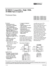 Datasheet HCPL-0661 manufacturer Agilent